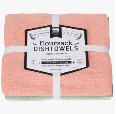 Floursack Dishtowels - Set of 3 Dawn Eucalyptus Mist