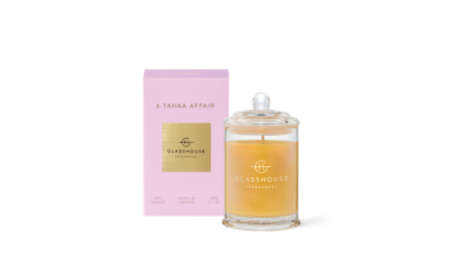 Glasshouse 60g Candle - A Tahaa Affair