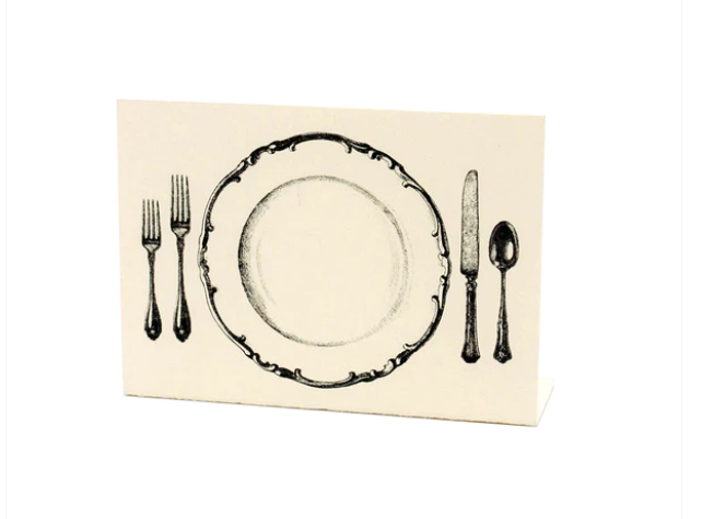 Hester & Cook "Perfect Setting" Place Cards - 12ct