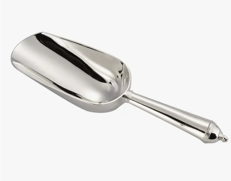 Silver Ice Scoop