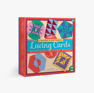 Shapes & Patterns Lacing Cards