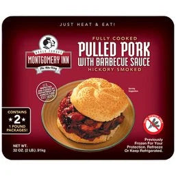 Montgomery Inn Hickory Smoked Pulled Pork with BBQ Sauce - 2lbs