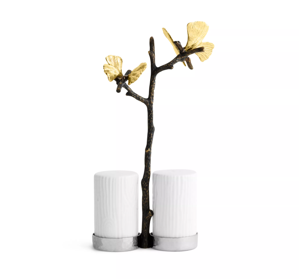 Michael Aram Butterfly Ginko Salt & Pepper Shaker