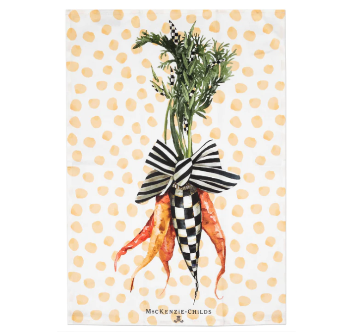 MacKenzie-Childs Carrot Dish Towel