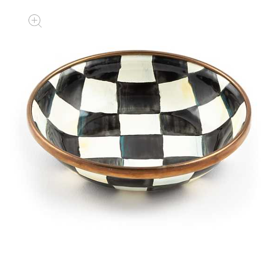 MacKenzie-Childs Courtly Check Dipping Bowl