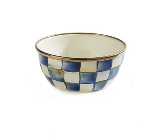 MacKenzie-Childs Royal Check Pinch Bowl