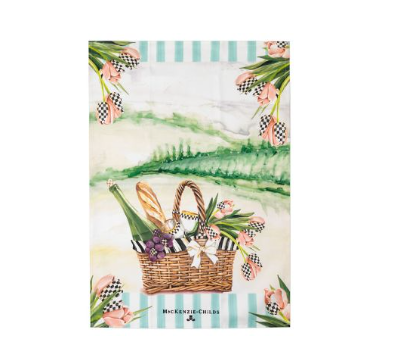 MacKenzie-Childs Vino Alfresco Dish Towel