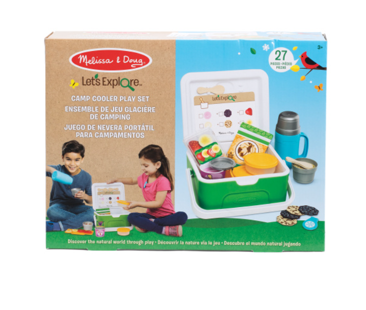 Melissa & Doug Let's Explore Camp Cooler Set