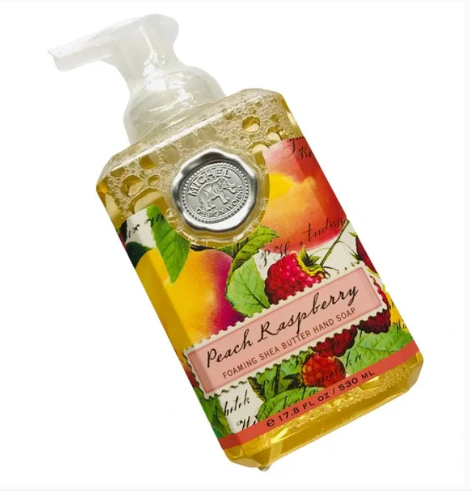 Michel Design Works Foaming Soap - Peach Raspberry 17.8oz