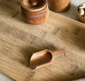 Mini Wooden Scoop