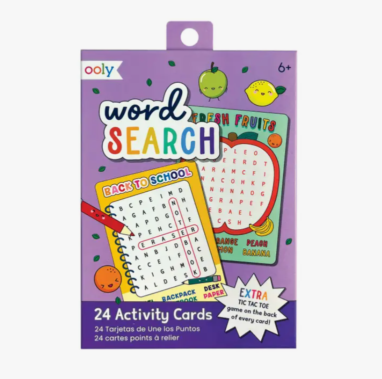 Word Search Activity Cards - Set of 24