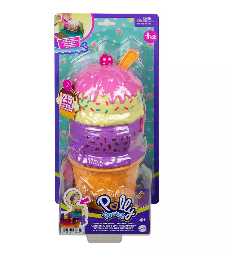 Polly Pocket Spin & Reveal Ice Cream Playground