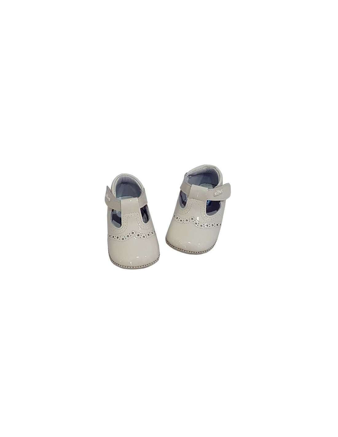 PRAM SHOES IN PATENT CITOS 3500 BEIG (size 16)