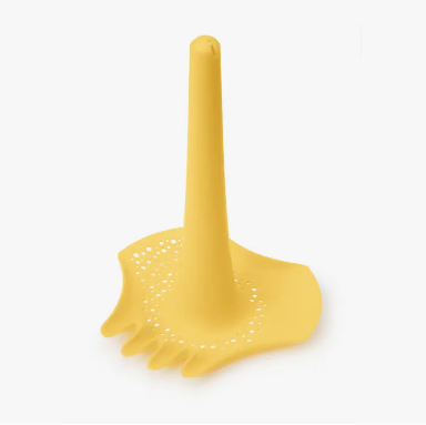 Quut Triplet - Kids Shovel, Rake & Sifter - Yellow Stone