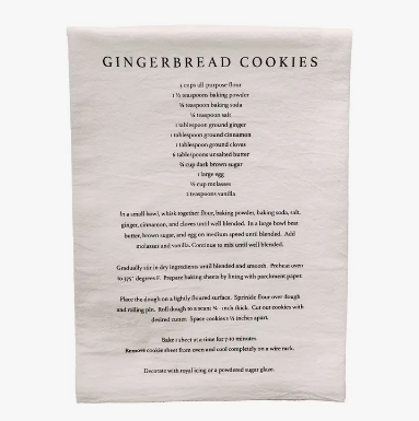 Gingerbread Cookies Tea Towel