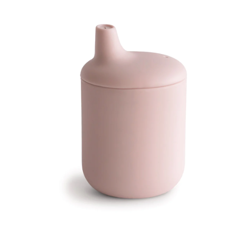 Mushie Silicone Sippy Cup - Blush