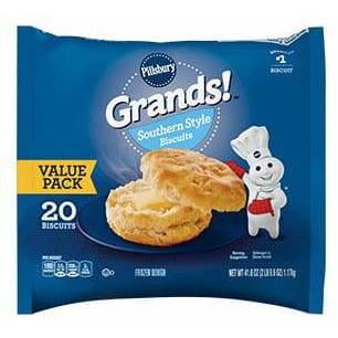 Pillsbury Grands Buttermilk Biscuits - Frozen 20 ct