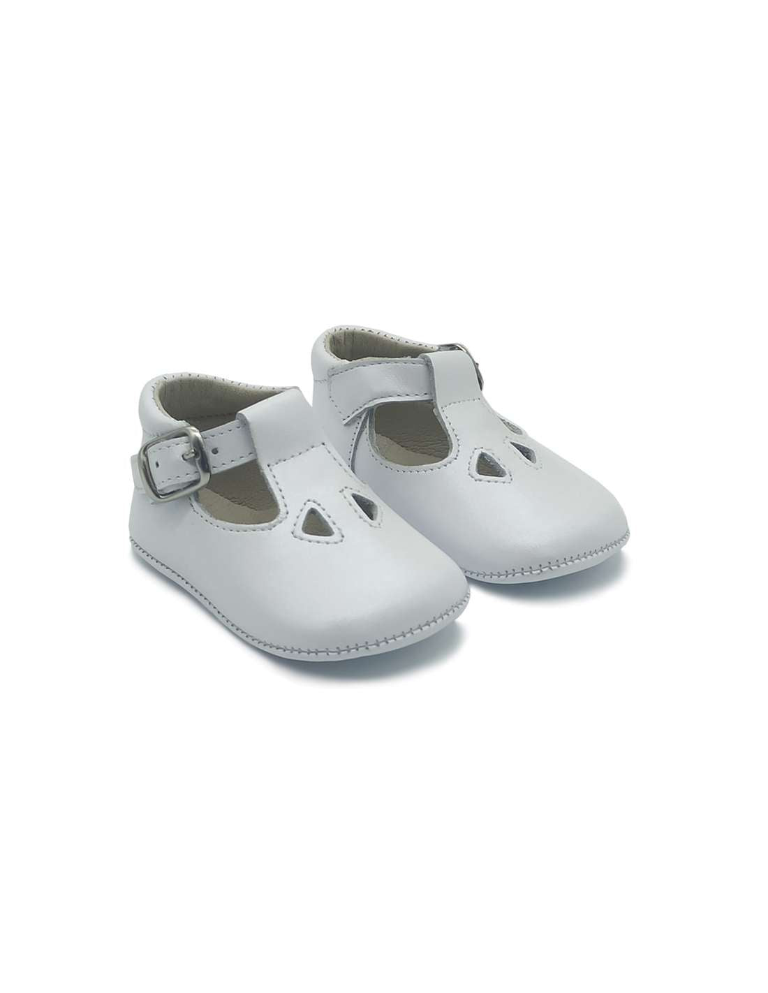 T-BARS PRAM SHOES CITOS 3864 NACAR BLANCO (size 15)