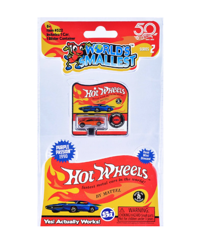 World's Smallest Hot Wheels Car