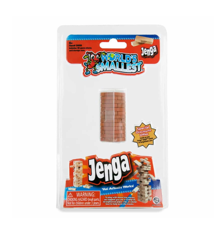 World's Smallest Jenga