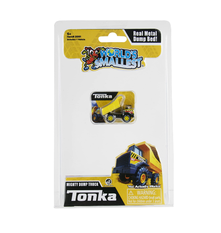 World's Smallest Tonka Mighty Dump Truck