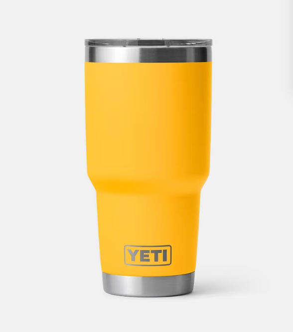 Yeti Rambler 30oz Tumbler w/MagSlider Lid - Alpine Yellow